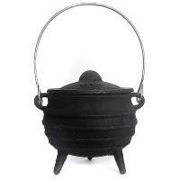 Chaudron Fonte noir (13x13cm)