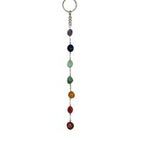 Adorno/móvil mineral rodado Chakras (26cm)