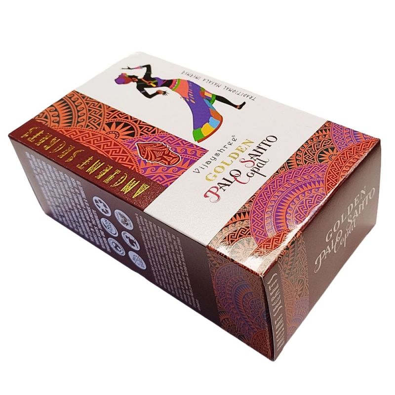 Incienso Nag Champa Palo Santo Copal (12 unidades)