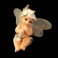 Angelitos Estantería Resina. Set 4 Un.
