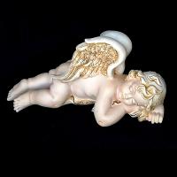 Angel Estirado Resina 20cm. Set 2 Un.
