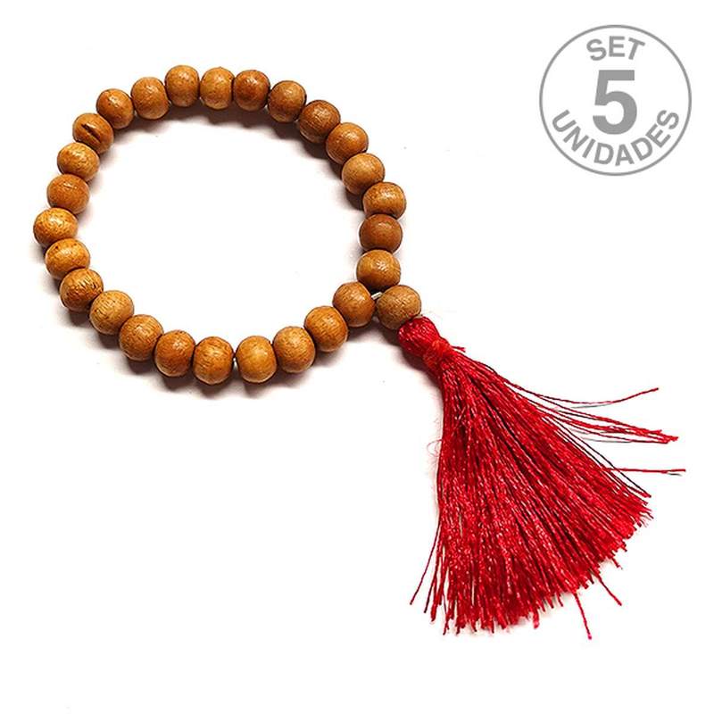 Sandalwood Mala Bracellet Set 5u.