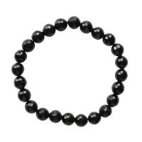 Pulsera Azabache Facetada (Bola 8mm)