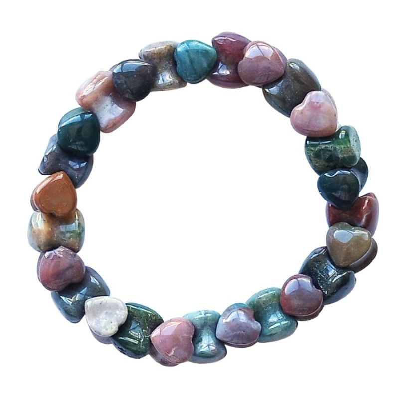 Moss Agate Bracelet 8mm