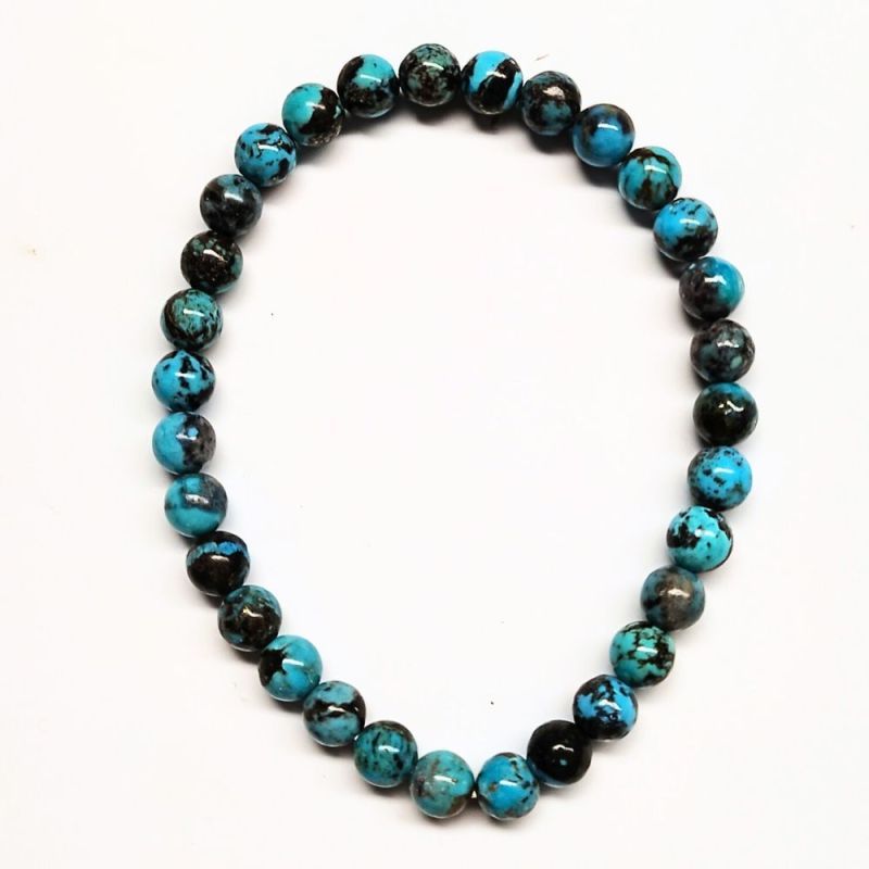 Pulsera Turquesa Arizona (Bola 6mm)