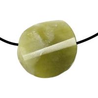Jade Faceted Pendant