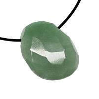 Aventurine faceted Teardrop Pendant