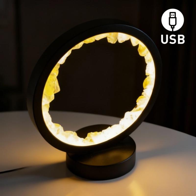 Lámpara de mesa Citrino. USB LED (1 color)