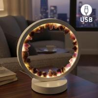 Amethyst Desk Lamp. USB LED (1 Colour)