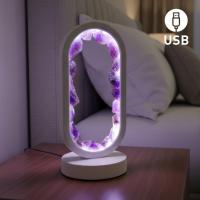 Amethyst Desk Lamp. USB LED (3 Colors)