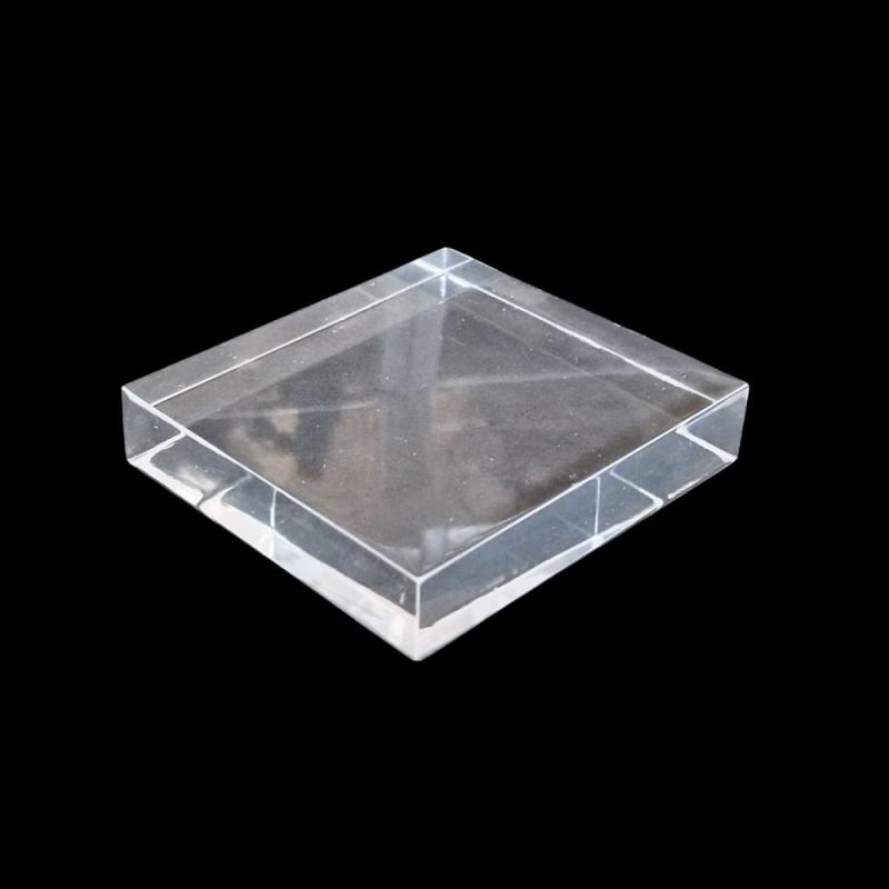 Peana Plana Metacrilato 70x75x15mm