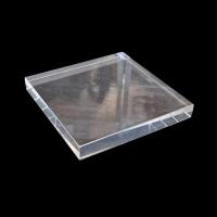 Peana Plana Metacrilato 80x80x10mm