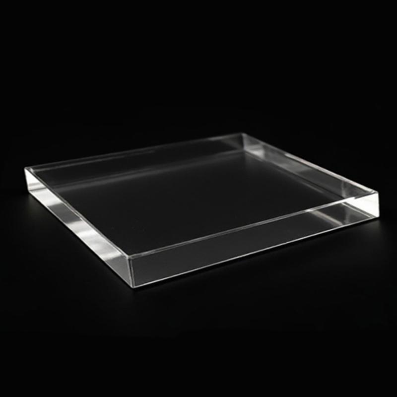 Peana Plana Metacrilato 80x80x10mm