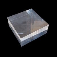 Peana Plana Metacrilato 120x120x50mm