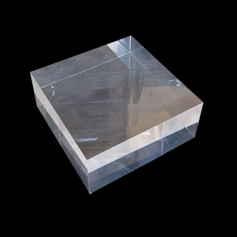 Peana Plana Metacrilato 120x120x50mm