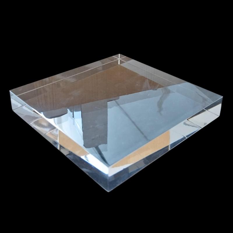 Peana Plana Metacrilato 200x200x30mm