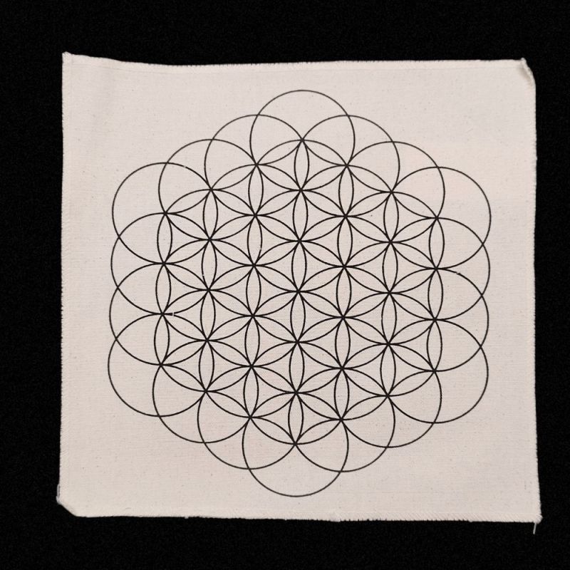 Tenture Fleur de la Vie (30x30cm)