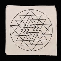 Tapete Sri Yantra (30x30cm)