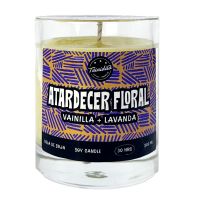 Vela Vaso "Atardecer Floral" (Trinidad)