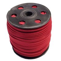 Red Suede Thread. 100 Meters