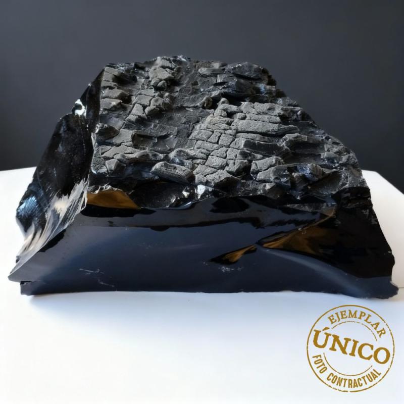 Obsidiana Negra (México). 18,84kg