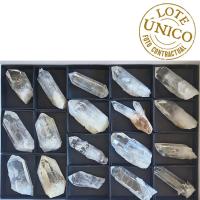 Puntas de Cuarzo Lemuriano (Colombia). Lote 18 Un.