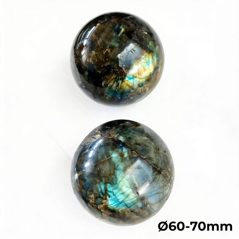 Boule Labradorite 60-70mm