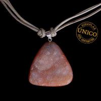 Colgante Calcedonia (engarces plata).