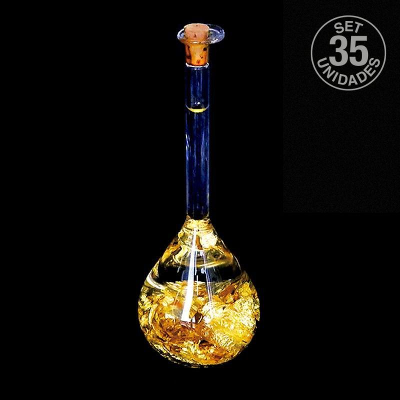 Gold Bottle Edelweiss. Set 35 Un.