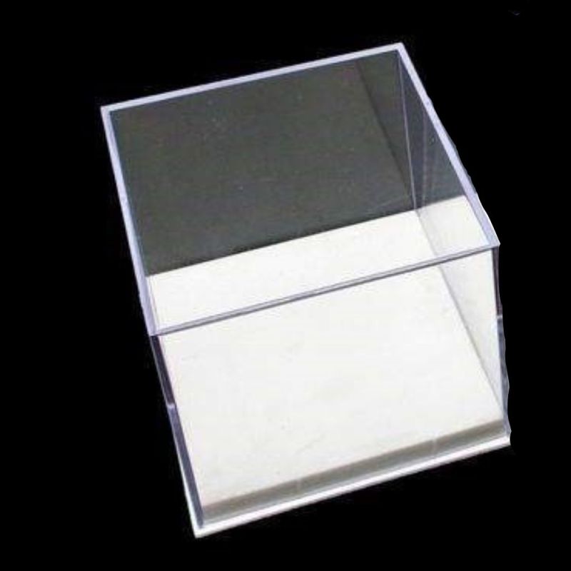 Caja Plástico. 42x37x32mm. Base Blanca. Set 9un