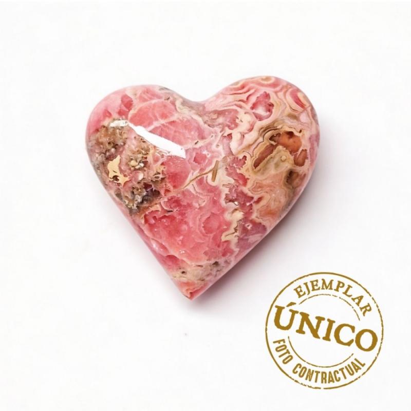Corazón Rodocrosita.