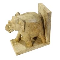 Sujetalibros Elefante de Esteatita
