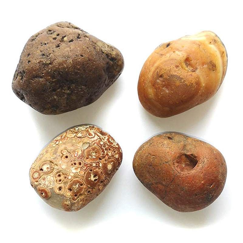 Ágata Semipulida. Precio por Kg