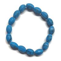 Pulsera Turquenita Ovalada 12mm