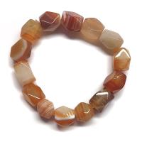 Pulsera Carneola formas octogonales