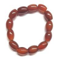 Pulsera Carneola Ovalada (Bola 14mm)