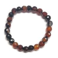 Pulsera Ágata Fuego "B" (bola 8mm)