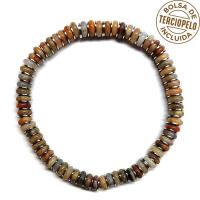 Pulsera hombre Jaspe Paisaje (6mm).