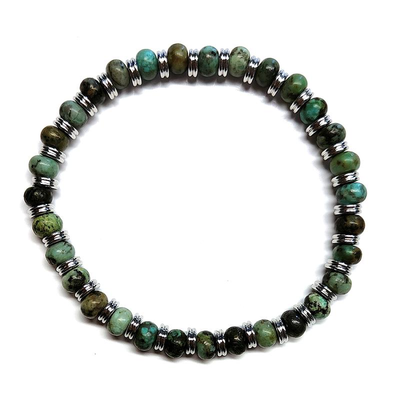 Pulsera grande Turquesa (6mm).