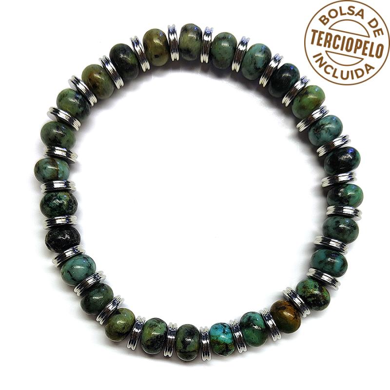 Men Turquoise Bracelet (8mm).