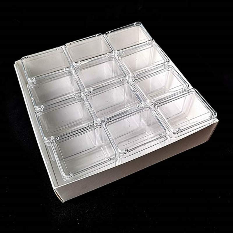 Boîte PVC 40x31x35mm. Set 12Un