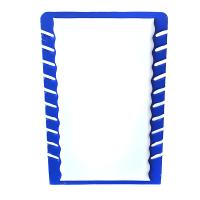 Expositor Collares Imitación Terciopelo Azul 35x23cm