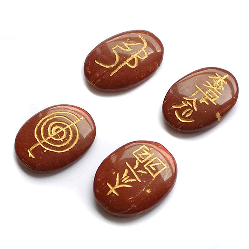 Chakras reiki de Jaspe Rojo
