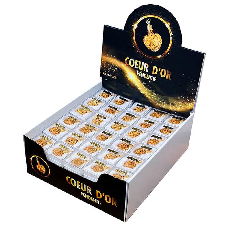 GOLD Heart Display