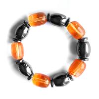 Pulsera Magnética Oval Naranja. Set 10un