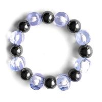 Pulsera Magnética Cristal G. Azul. Set 10un