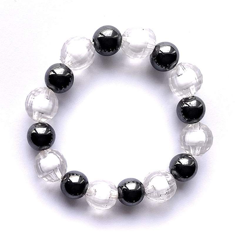 Crystal Ball Magnetic Bracellet. Set 10un