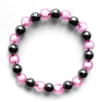 Pulsera Magnética Cristal Rosa. Set 10un