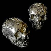 Pyrite Skull 6x7cm aprox.