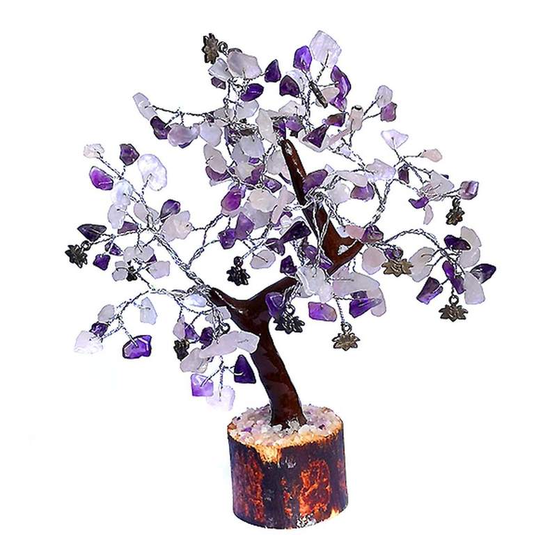 Árbol Amatista Loto (160 piedras)